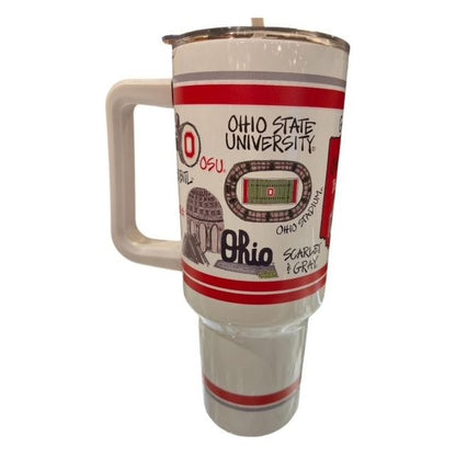 OSU 40oz Metal Tumbler