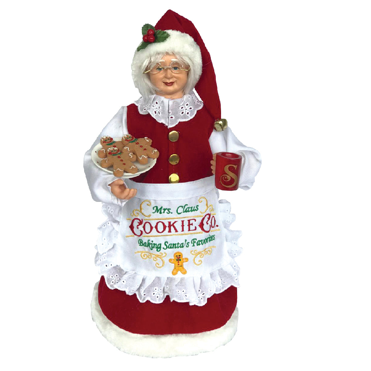 15" Mrs. Claus Cookie Co.