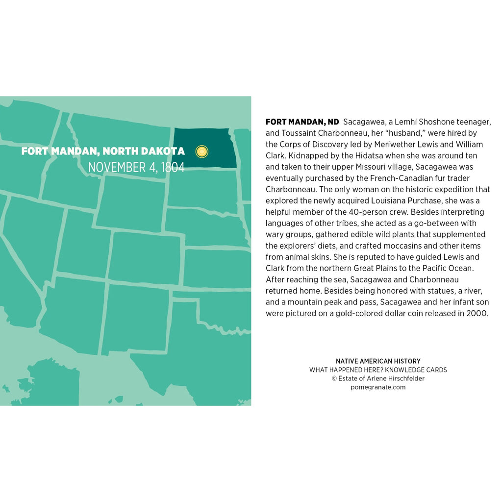 What Happened Here Native American History Knowledge Cards
