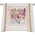 Nutcracker Dish Towel in Organdy Pouch