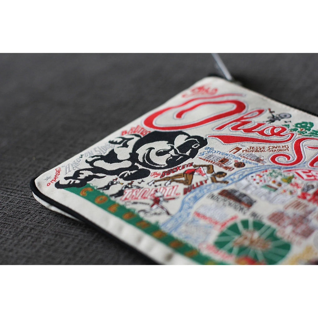 Ohio State University OSU Zip Pouch