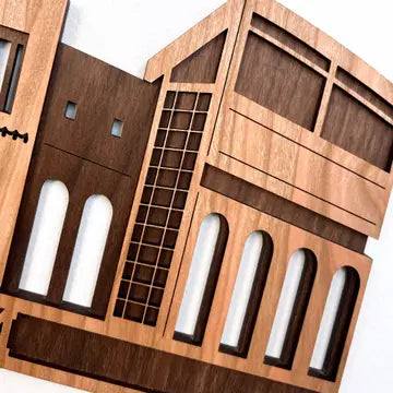 Ohio Stadium Wooden Wall Art-Small