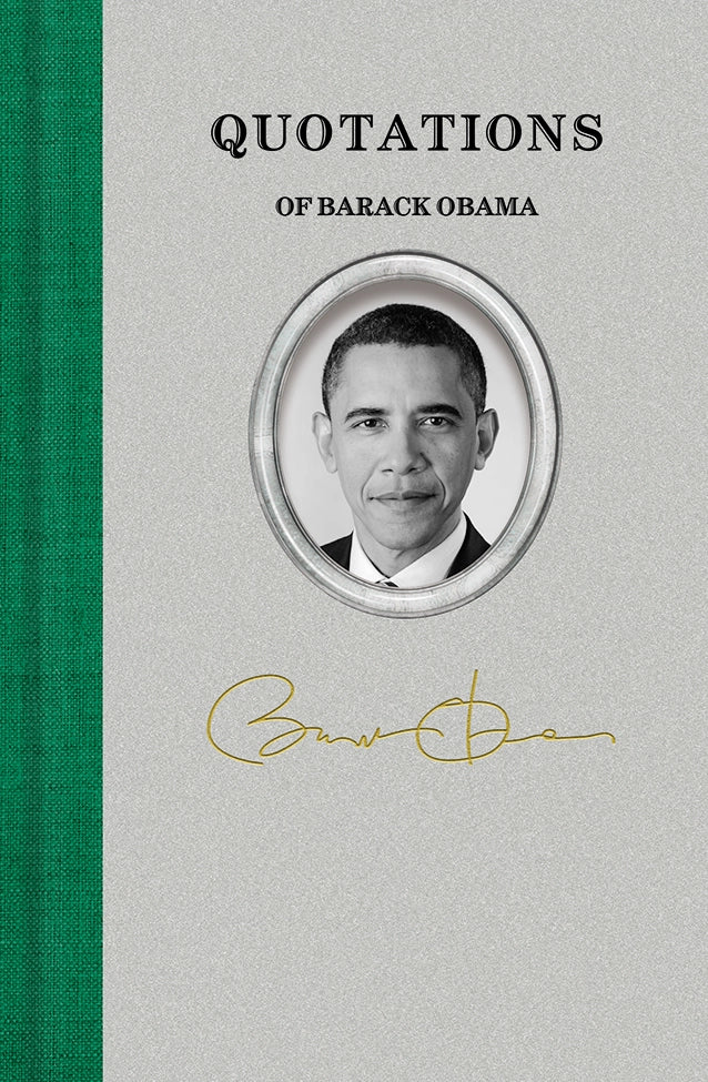 Quotations of Barack Obama Hardcover Book