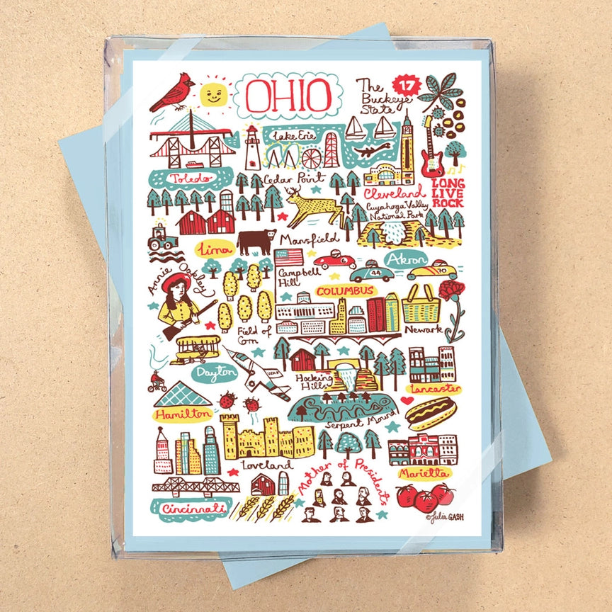 Ohio Landmarks Boxed Cards