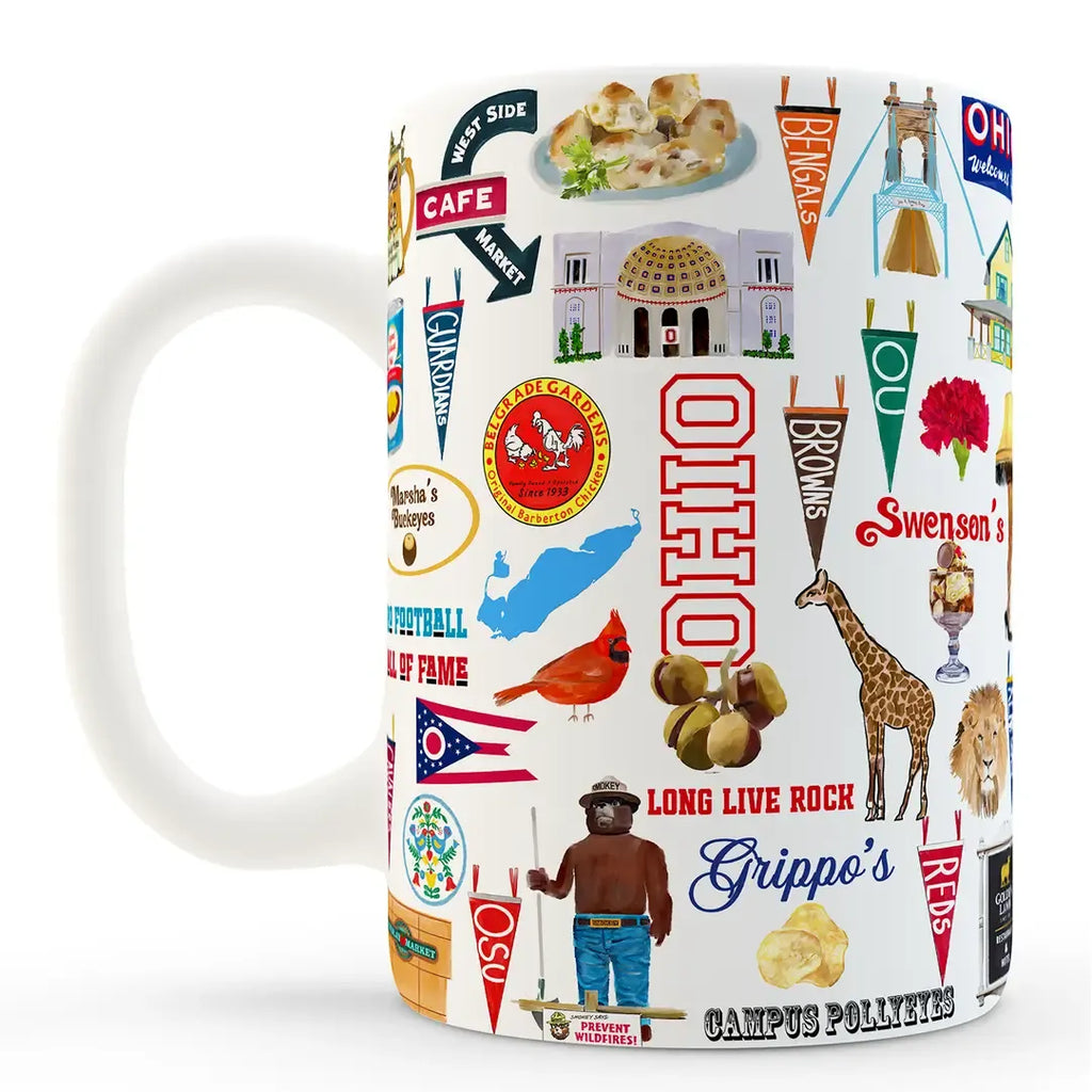 Ohio Themed Mug