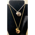 Silver or Gold Ohio and Skyline Necklace
