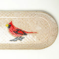 12" Handmade Cardinal Platter