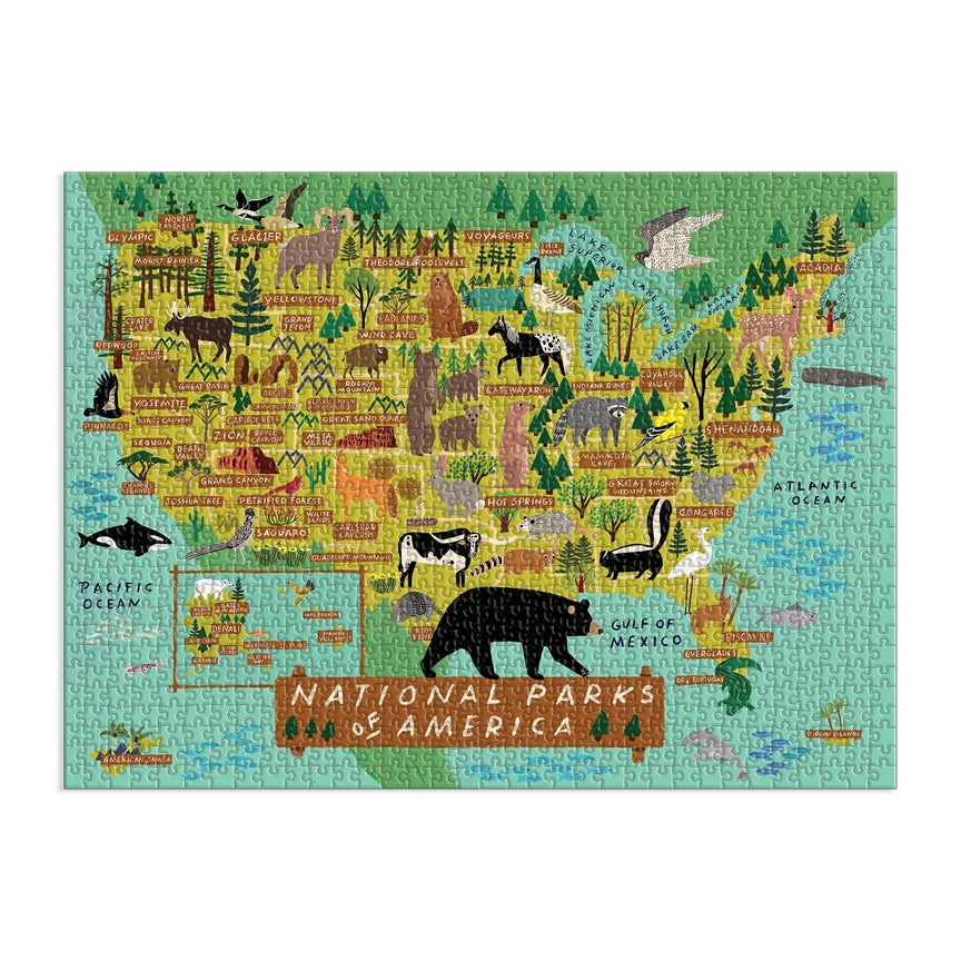 National Parks of America Puzzle