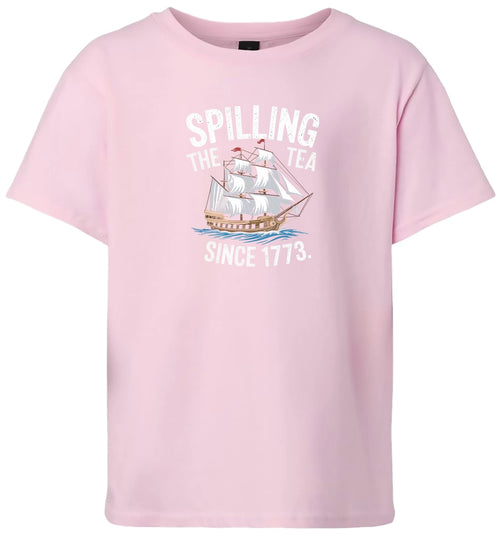 Spilling the Tea Since 1773 Children's Shirt
