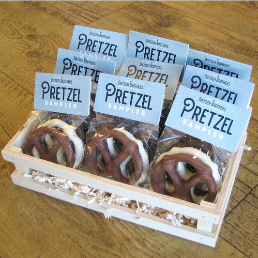 Trio Chocolate Pretzel Sampler