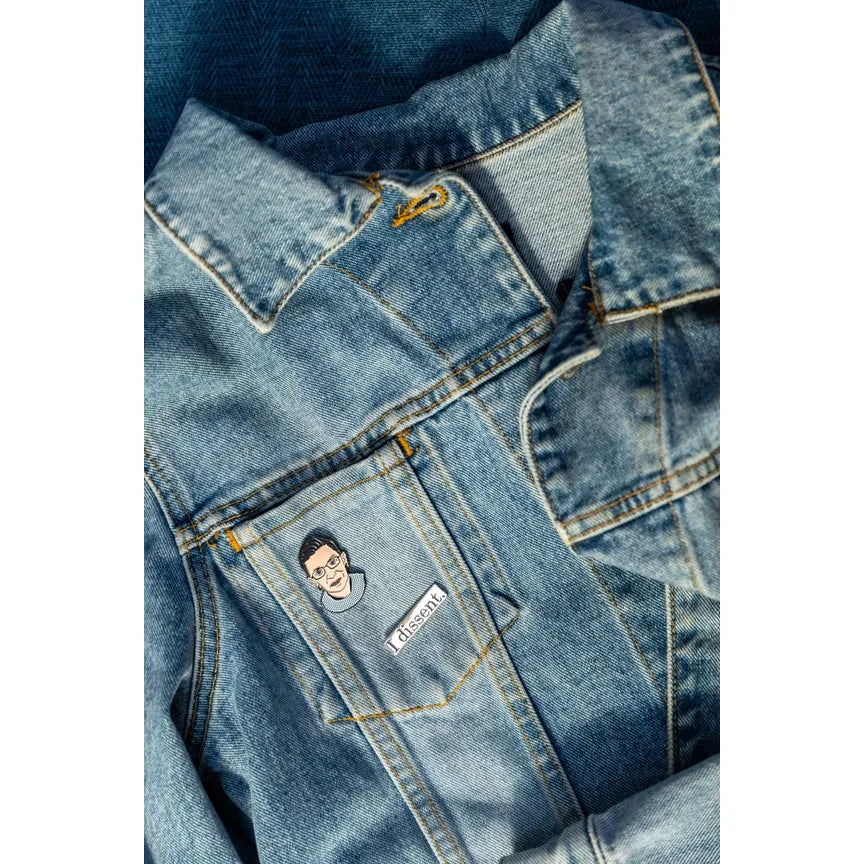 RBG I Dissent Pin Set Ruth Bader Ginsburg