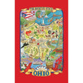 Ohio Home Destination Towel
