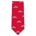 Ohio Statehouse Red Silk Tie