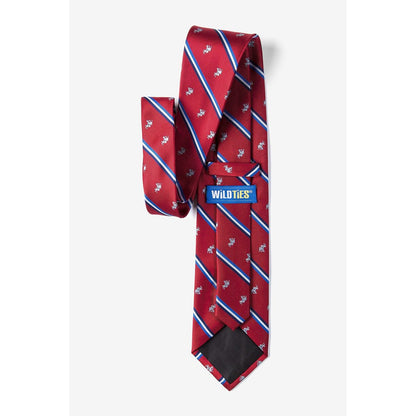 Republican Elephant Red Striped Tie