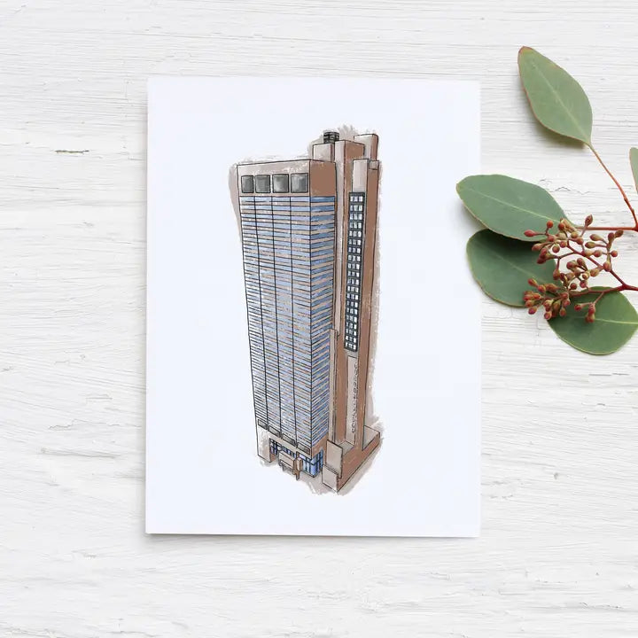 Rhodes State Office Tower Card