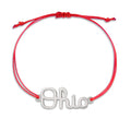 OSU Script Ohio Cord Bracelet