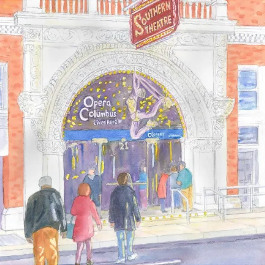 Southern Theatre Magnet by Jim Siemer