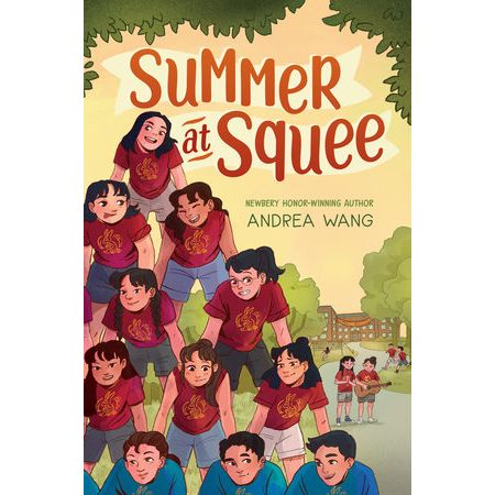 Summer at Squee Paperback Book Signed Copy by Andrea Wang Ohio Book Awards Ohioana