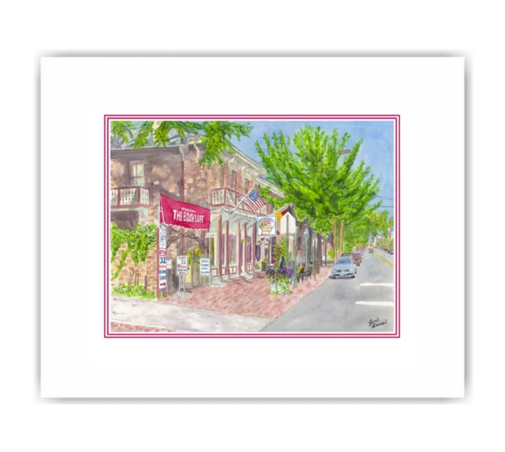 The Book Loft 5x7 Print by Jim Siemer