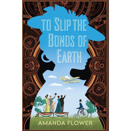 To Slip The Bonds of Earth Paperback Book by Amanda Flower Ohio Book Award Ohioana