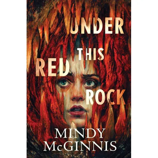 Under This Red Rock Signed Copy Paperback Book by Mindy McGinnis Ohio Book Award Ohioana