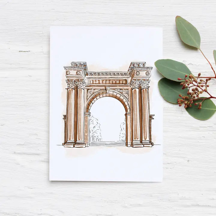 Union Station Card by Local Artist