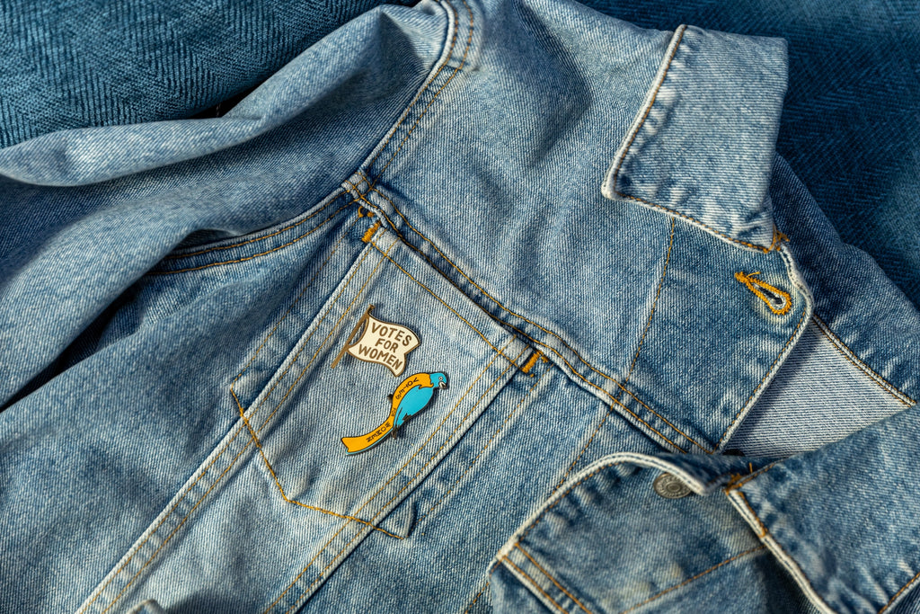 19th Amendment Votes for Women Lapel Pins