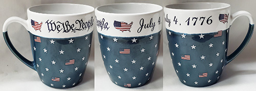 We the People July 4 1776 Mug
