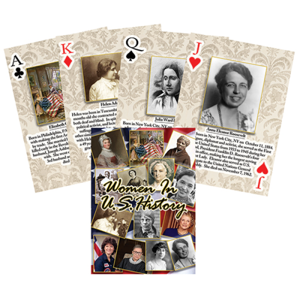 Women in U.S. History Playing Cards
