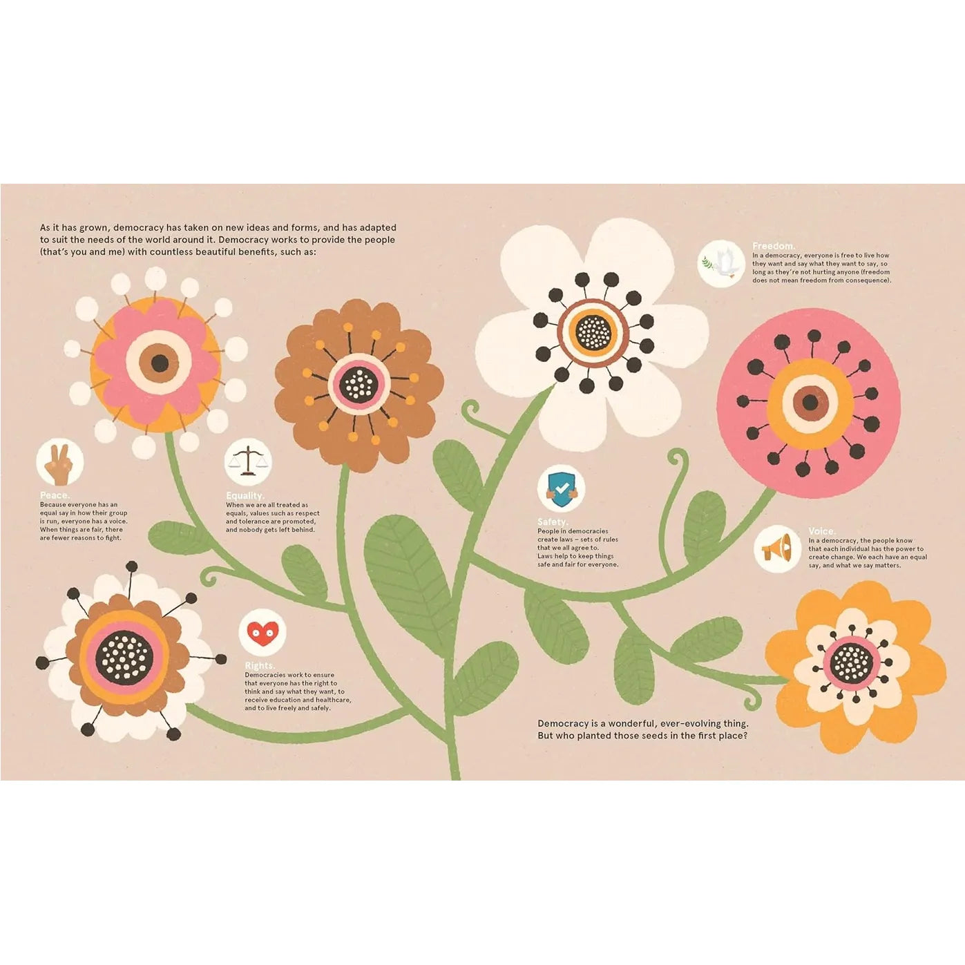 Democracy! Book by Philip Bunting