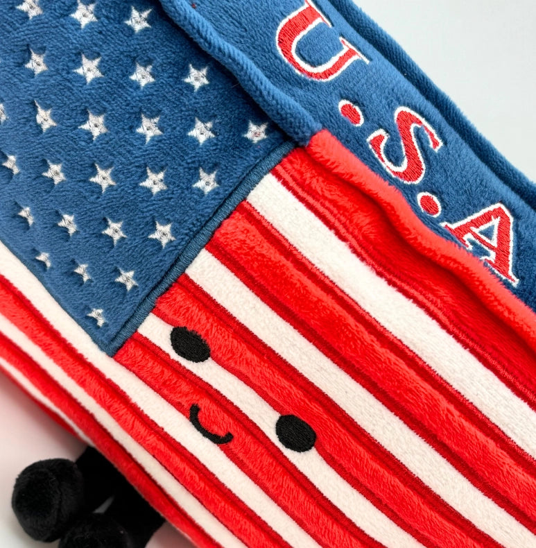 American Flag Stuffed Plush