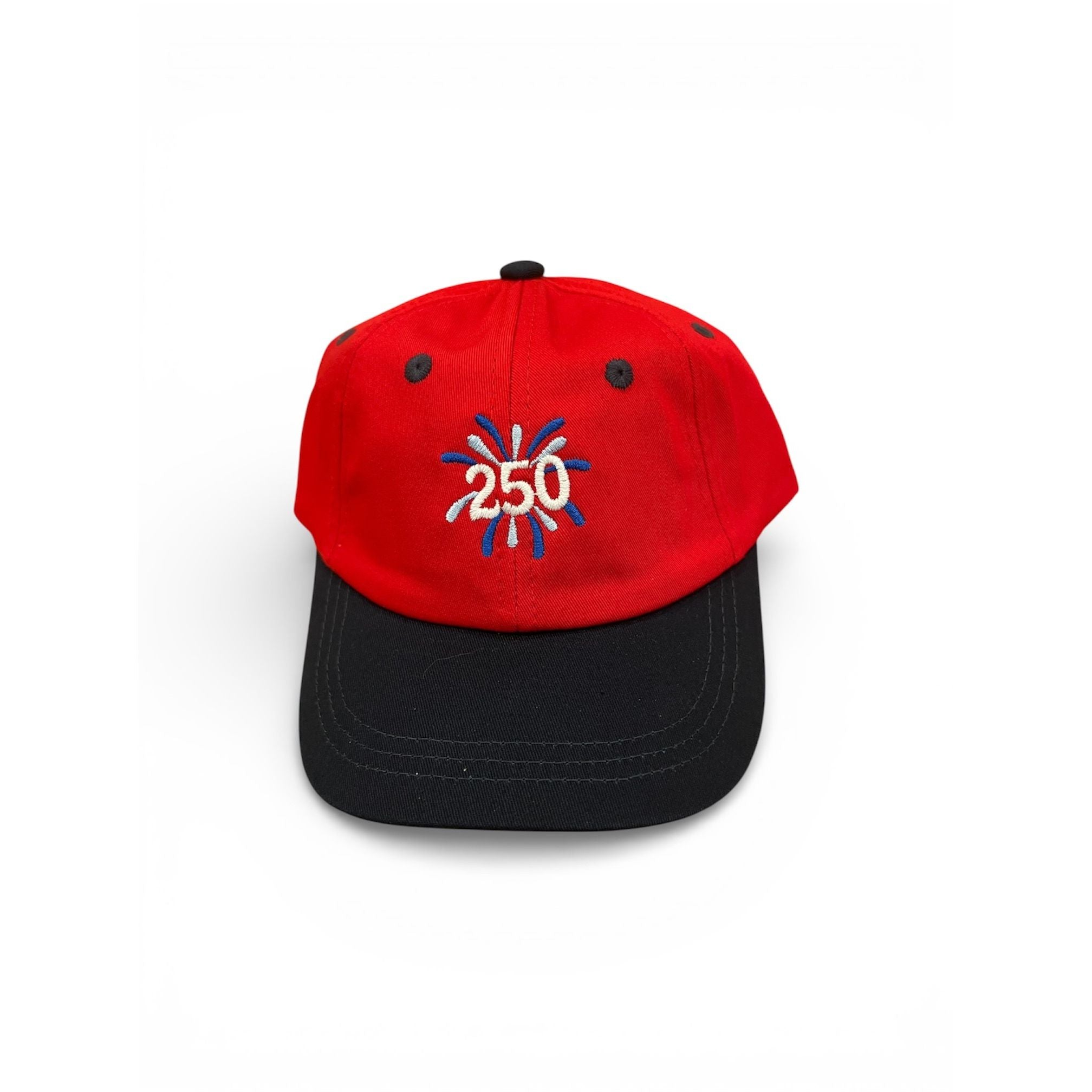 Girls and Boys Embroidered America 250 Cotton Twill Ball Cap