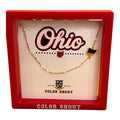State of Ohio Outline Necklace