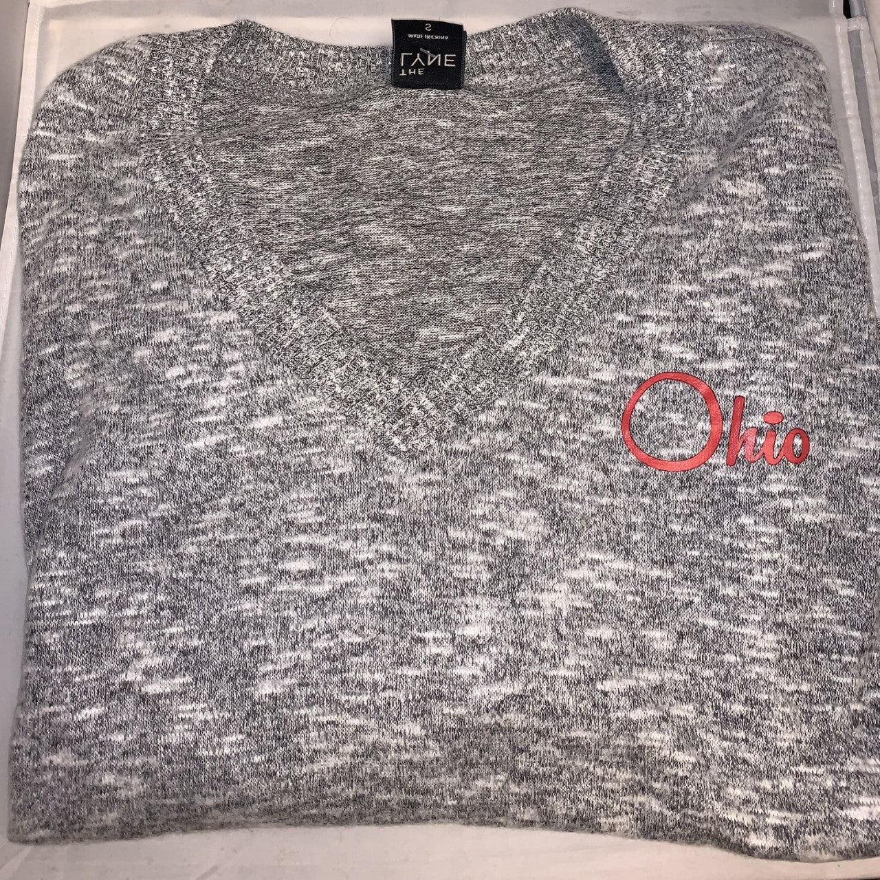 Ladies' Script Ohio Fleece LS