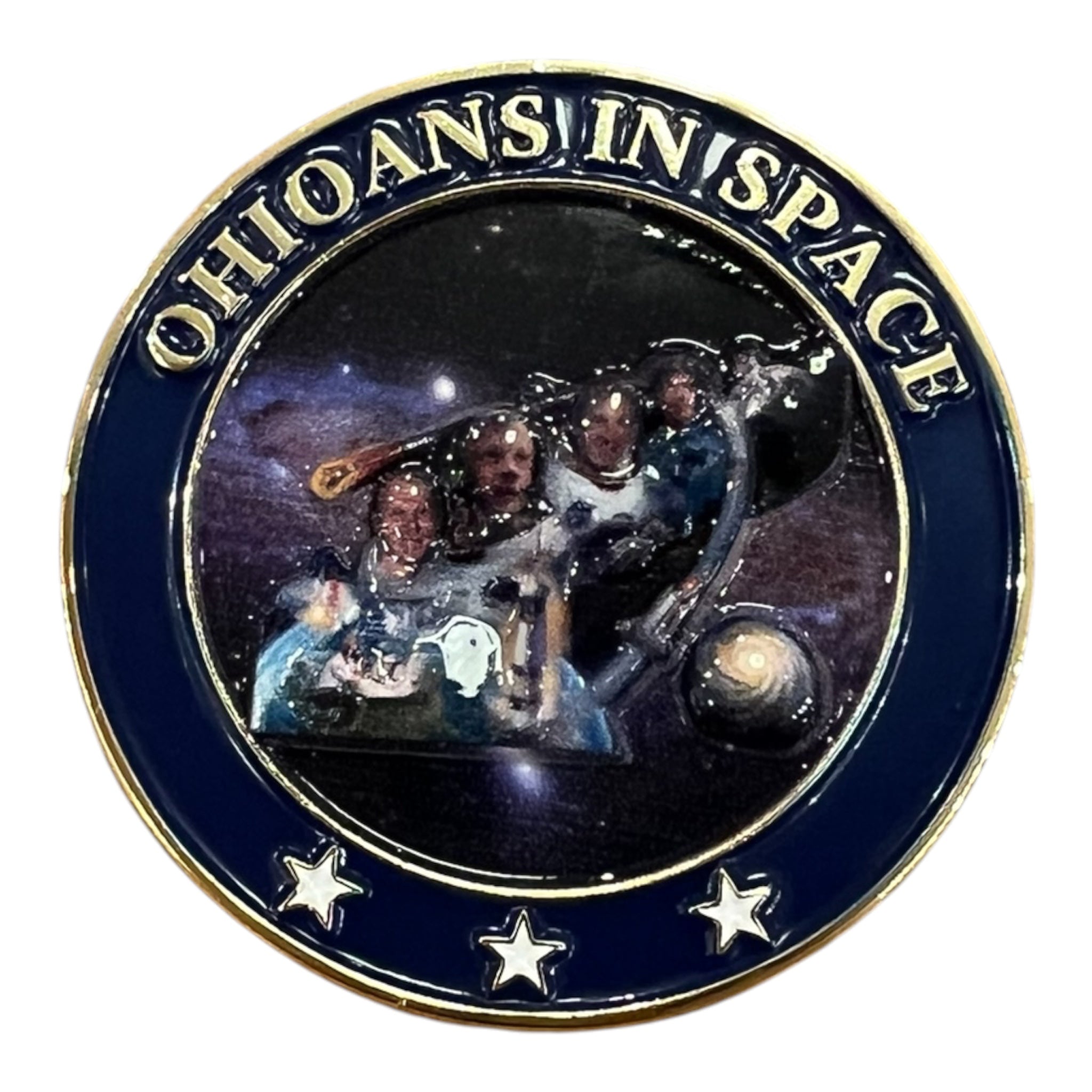 Ohioans In Space Lapel Pin
