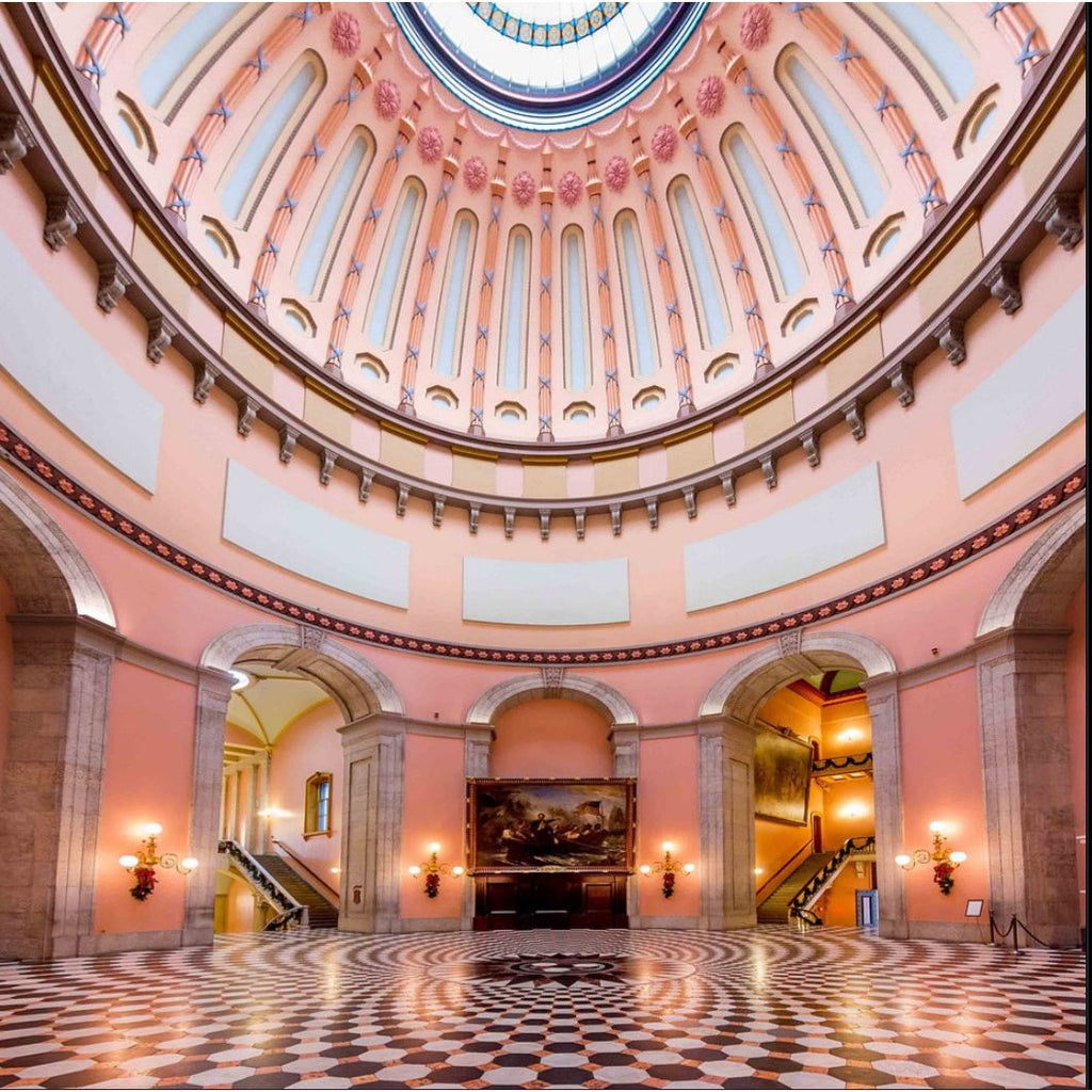 The Statehouse Rotunda Framed Artwork