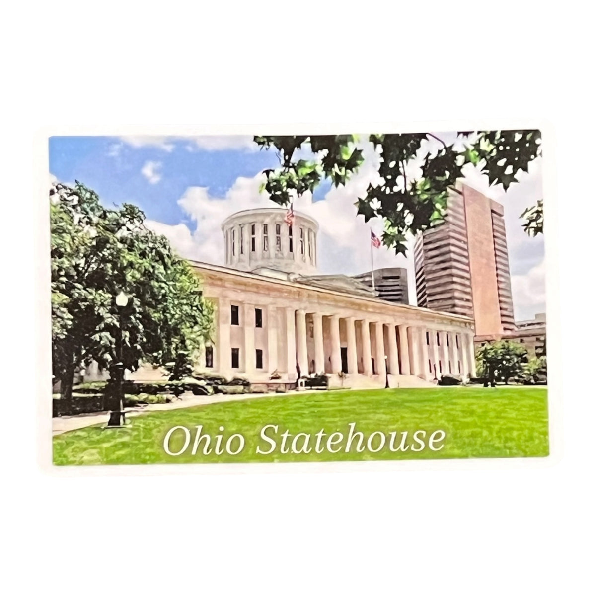 Ohio Statehouse Sticker
