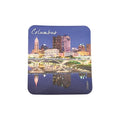 Columbus Skyline at Night Vinyl Sticker