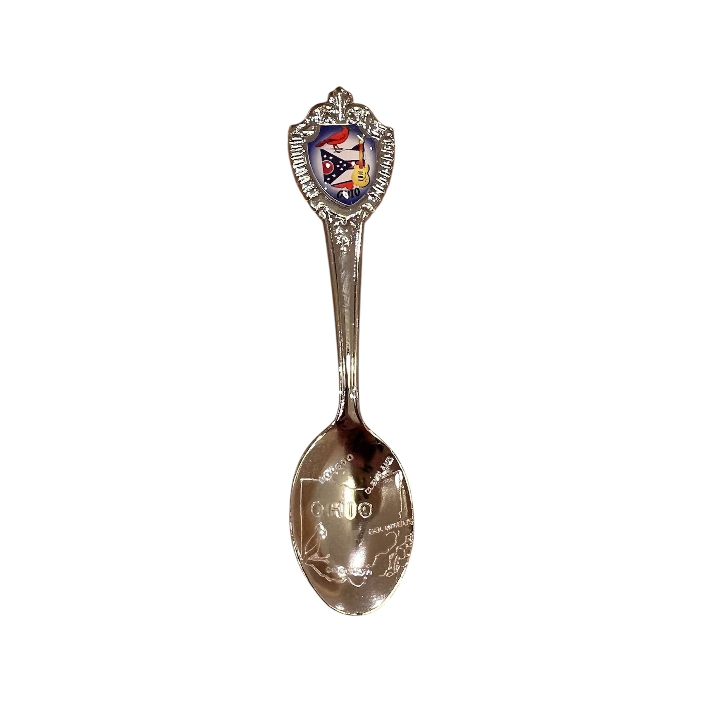 Ohio Shield Demi Collectible Spoon