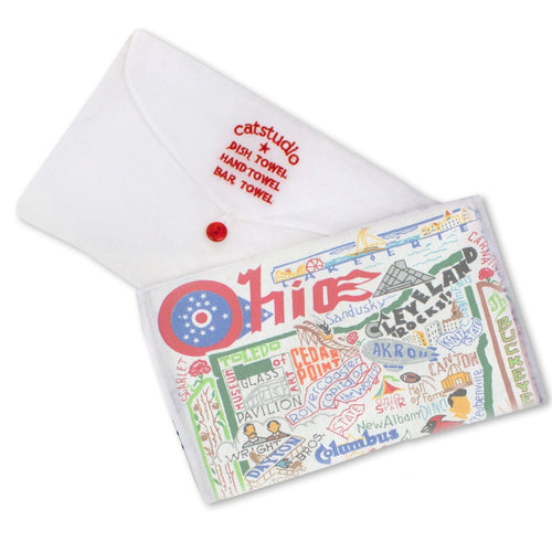 Ohio Cat Studio Dish Towel