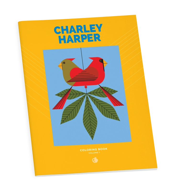 Charley Harper Volume 1 Coloring Book