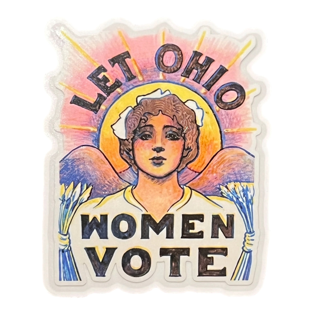 Let Ohio Women Vote Sticker