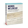 Words We Live By A Quiz Deck on American Historical Documents Knowledge Cards