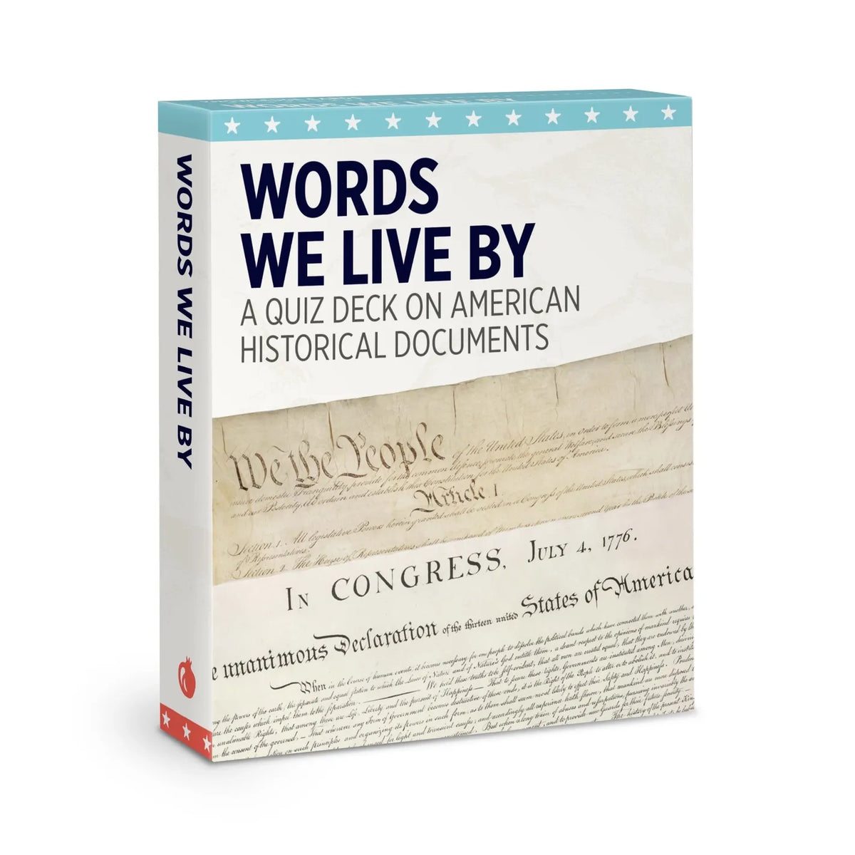 Words We Live By A Quiz Deck on American Historical Documents Knowledge Cards
