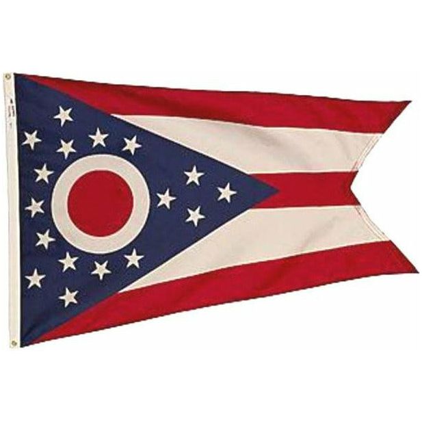 Ohio Flown Flag at the Ohio Statehouse