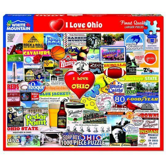 I Love Ohio Puzzle