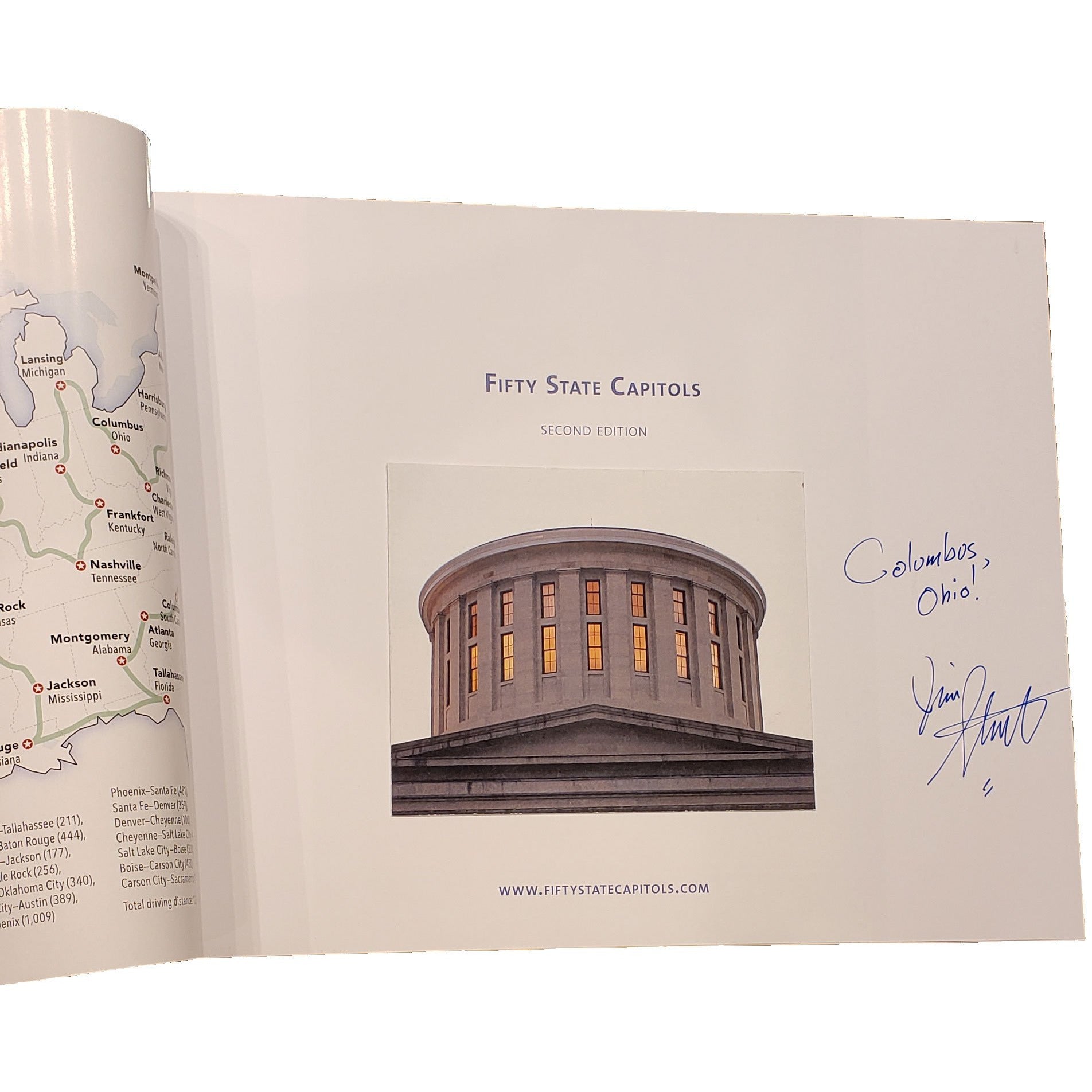 Fifty State Capitols Paperback Signed