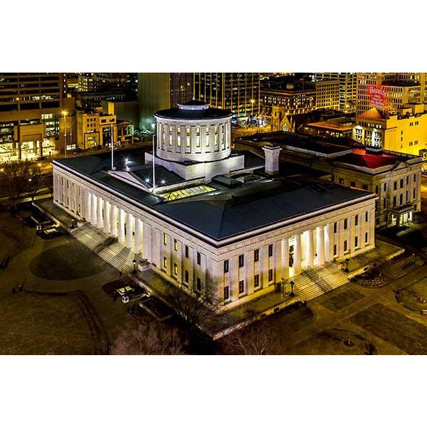 The Ohio Statehouse at Night