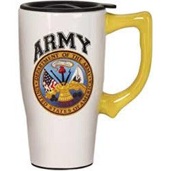 Ceramic Military & Patriotic Travel Mug