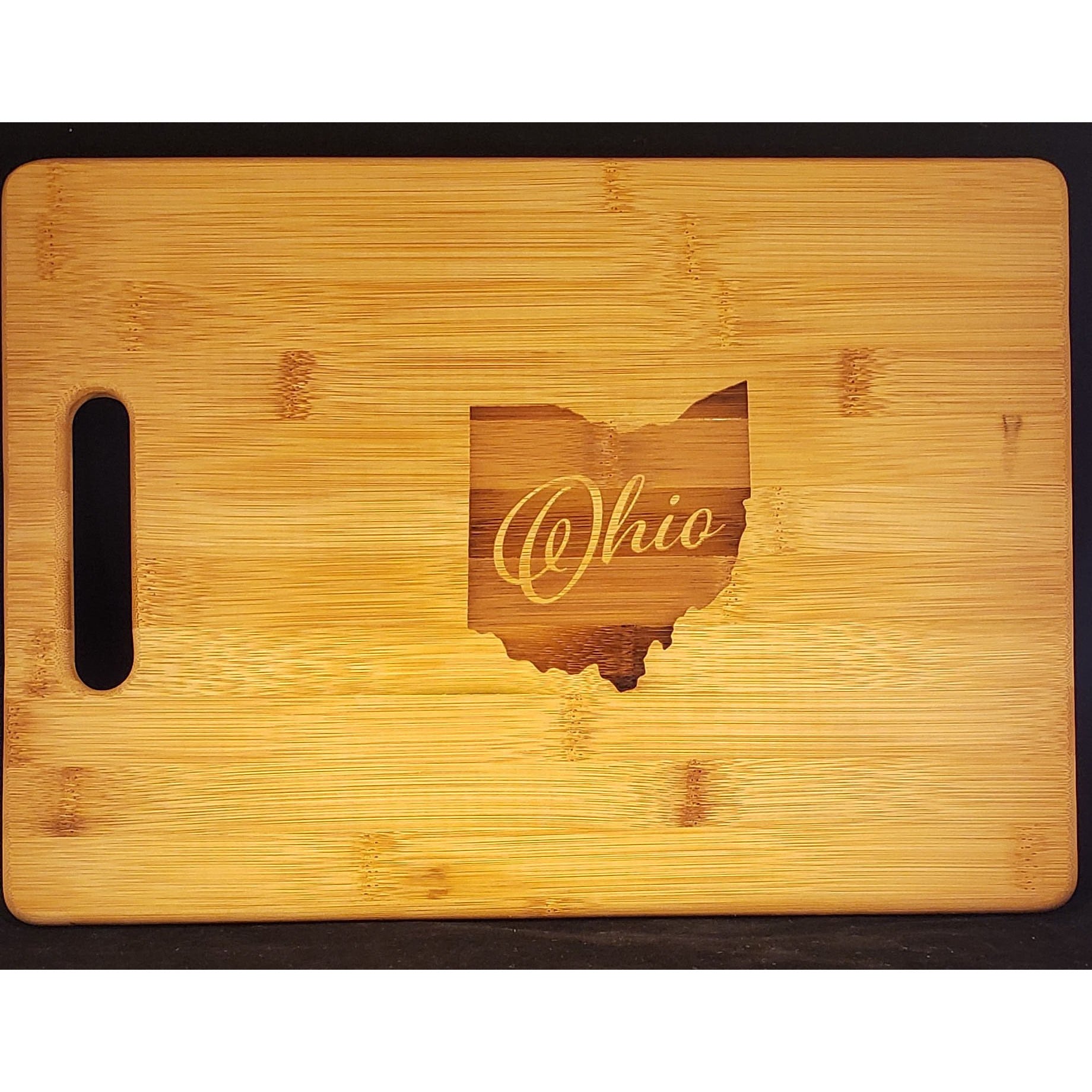 Bamboo Ohio Cutting Board